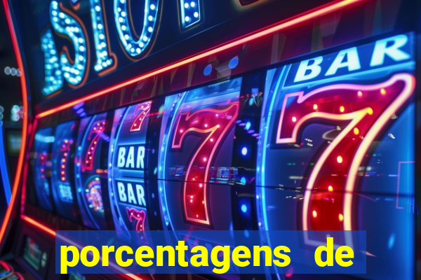 porcentagens de jogos pagantes